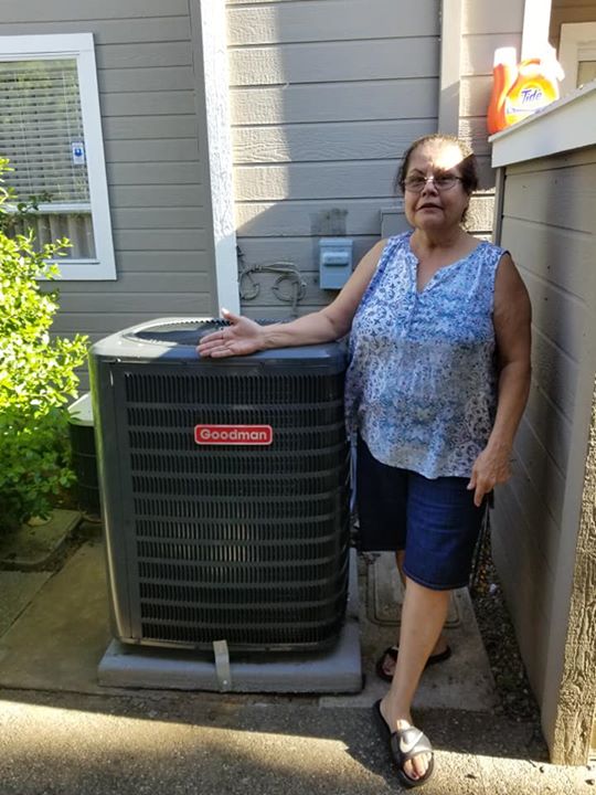 Another Successful Install! Taking care of families one air conditioner at a time