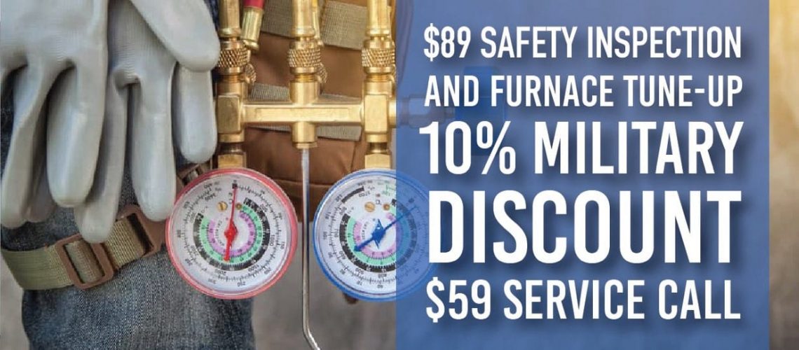 Take advantage of our $89 21 point furnace safety inspection and tune up today!…